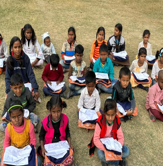 Children learning in classroom